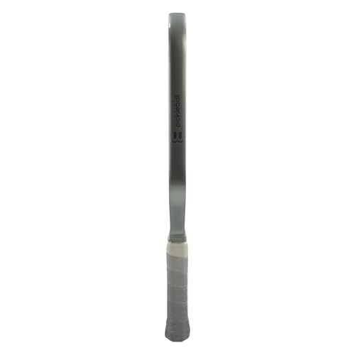 SCT Foam Elongated Pickleball Paddle - T700 Raw Carbon Fiber | Special Carbon-Lined Foam Power Core | Unmatched Power & Reach | Silver Electroplated Edge Guard | Performance Gradient Grip