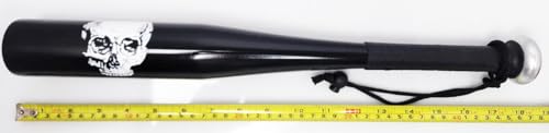 Ultima Supply Baseball Bat, Aluminum One Hand 18-Inch Training Bat, Softball Bat, Home/Car/Self Defense, Batting Practice, Aluminum Bat, Truck Tire Checker Bat Fishwacker Camping Gear tire Thumper - style: Skull