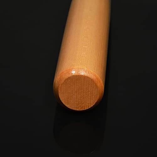 25 inch, 29 inch, 33 inch Wood Baseball Bat Self-Defense Softball Bat Home Defense Lightweight Yellow - style: 25 inch