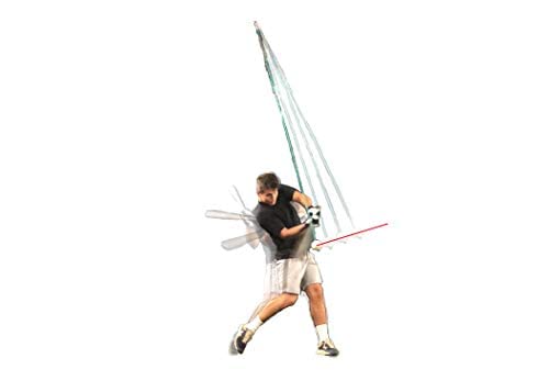 Softball Training Aid - Batting Trainer System - Combines Tee and Front Toss Into One Easy Drill - Develop Better Hitting Skills (Softball), Teal