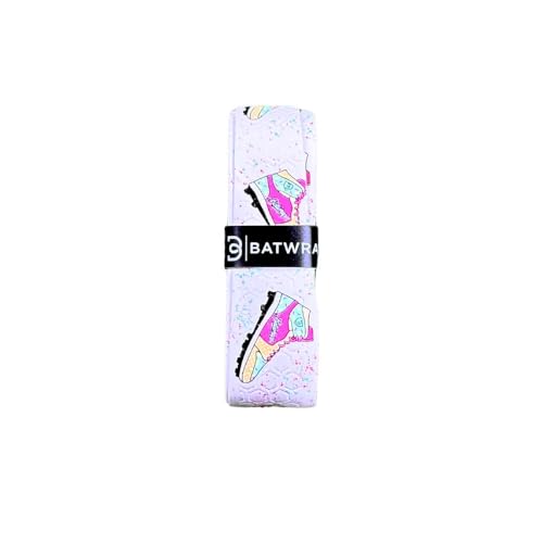 Bat Grip Tape for Baseball - Softball Precut and Pro Feel Bat Grip Tape Replacement - color: Ice Cream Cleats