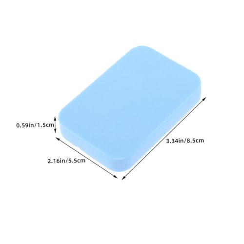 ibasenice 2pcs Table Tennis Racket Cleaning Sponge Professional Racket Eraser Cleaner Sponge for Pingpong Paddle Maintenance