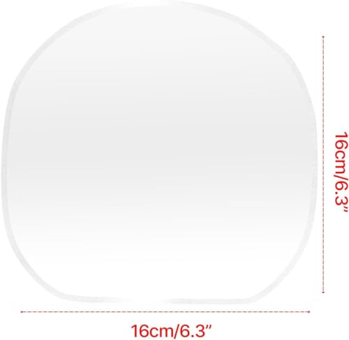 Jinshining 4 Pcs Transparent Table Tennis Rackets Adhesive Protective Film Adhesive Protective Film for Table Tennis Rubber Protector Table Tennis Rackets Maintenance Cover Table Tennis Accessories