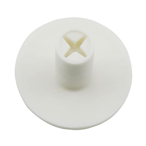 E-outstanding 5pcs Rubber Golf Tee Set 38mm Rubber Golf Tee Holder White 38mm for Practice Driving Range Mats