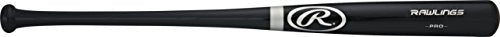 Rawlings | ADIRONDACK Wood Bat | Ash | -3 Drop | Multiple Styles - style: Black
