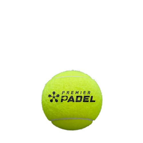 WILSON Premier Padel Ball - Yellow, 3 Pack