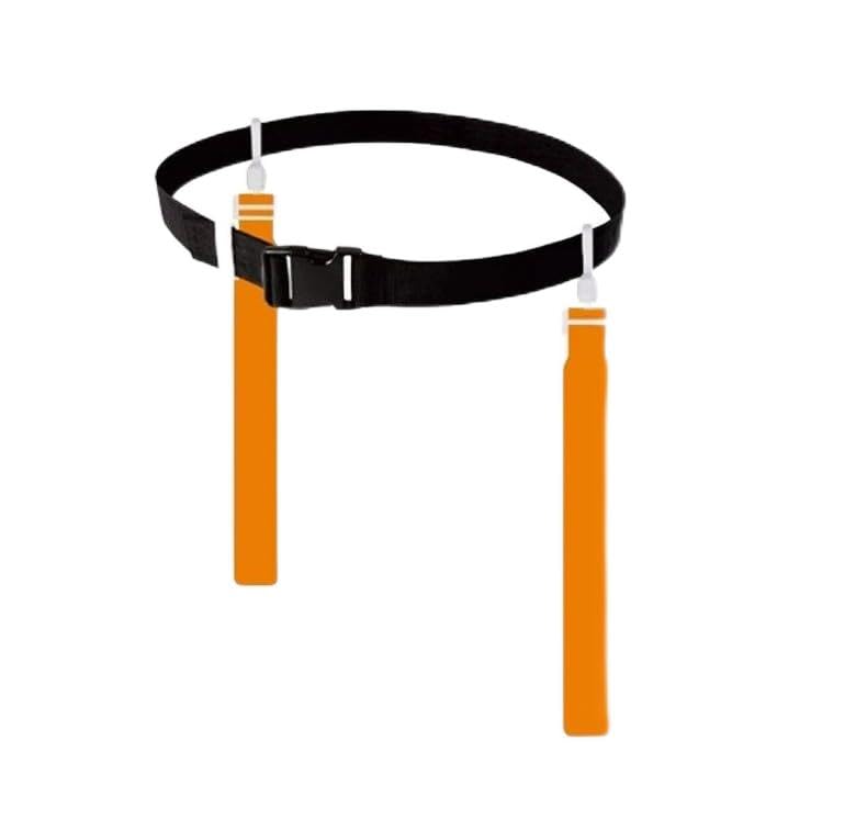 Flag Football Belt, 2/4/10/14pcs Adjustable Flag Football Belt with Belt and Flags, for Youths, Adults