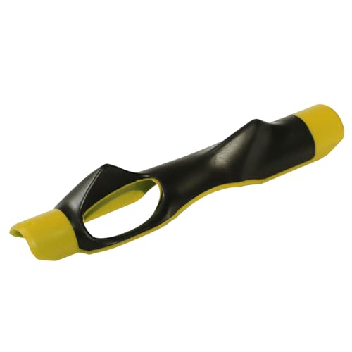 Golf Grip Trainer Attachment for Kids and Woman Beginner Training Equipment for Improving Hand Positioning on Golf Club Right Handed Golf Swing Trainer 6 Inches - color: Yellow