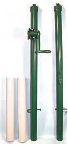 BuyBocceBalls Listing for Har-Tru - Pickleball Court Accessories - Pickleball/Paddle Post -Black (101-241)