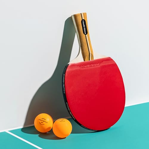 PRO-SPIN Ping Pong Balls - 3-Star Premium Orange Table Tennis Balls | High-Performance 40+ ABS Professional Quality | Ultimate Durability for Indoor & Outdoor Ping Pong Tables