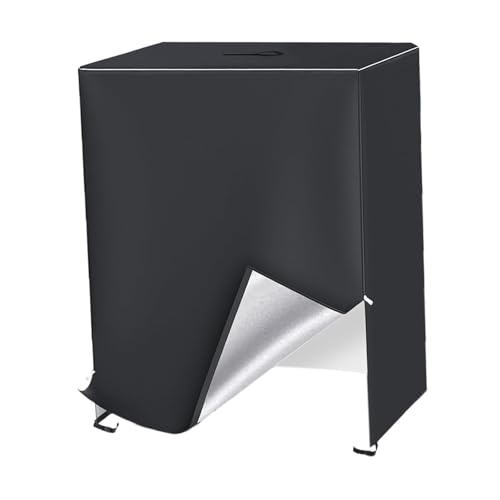 Ball Storage Rack Cover Water Resistant Black Easy Installation Dustproof Garage Sports Equipment Organizer Cover