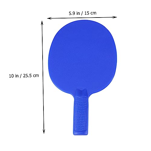 Kids Table Tennis Rackets Set of 2 Plastic Ping Pong Paddles Lightweight with Anti-Skid Grip for Children Practice Training and Indoor Outdoor .03X5.90In