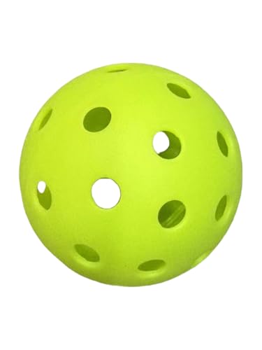 4-Pack Green X-40 Pickleball Balls 74mm Diameter 40 Holes Outdoor Pickleball Balls