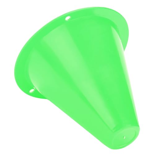 10-Pack Football Training Cones, Bracket Accessories, Obstacle Marking Set - color: Green