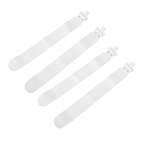 Adjustable Flag Football Set, 5 PCS PP Flag Football Belts with 2 Flags Each, Durable Youth and Adult Training Equipment for, Beach Games, Birthday Parties (White)