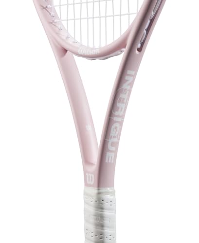 Wilson Intrigue SE 105 Adult Tennis Rackets - Strung with Sensation 16 Natural at Mid Range Tension