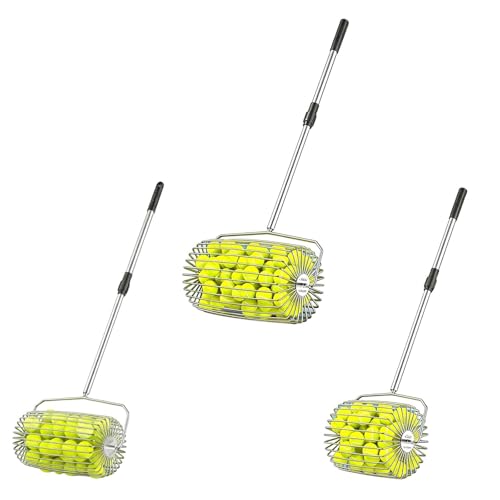 Pickleballs Tennis Balls Pickers Upper Pickleballs Collector Basket with Handle Balls Pickup Ball Retrievers Ball Retrievers - color: Extra large