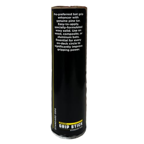 Easton | Grip Stick Bat Grip Enhancer | Clean Waxy Grip Aid for Baseball & Softball Bats | Multiple Sizes - size: 120 grams