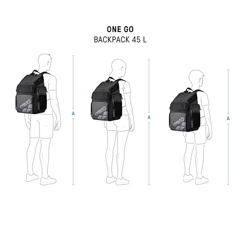 ARENA One Go Backpack Swimmer Athlete Daypack Large Size Equipment Swim Bag - color: Texture