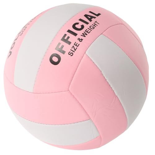 BESTonZON Inflatable Soft Volleyball PU Practice Training Ball for Indoor Outdoor Beach Stitched Entrance Examination Sports Ball with Enhanced Control and Accuracy