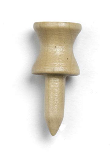 1" Step Down Tees - Pack of 100 - color: Natural