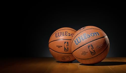 WILSON Emirates NBA Cup Official Game Basketball - Size 7, Brown