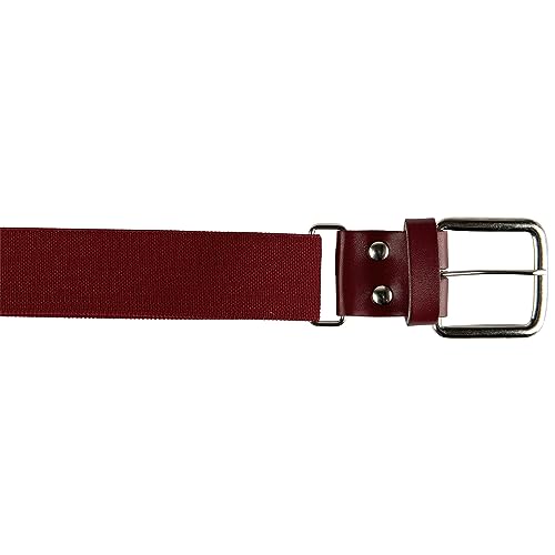 CHAMPRO Boys' Brute Baseball Belt - color: Cardinal
