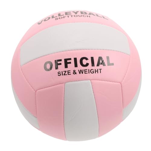 Luxshiny Soft Indoor Volleyball Standard Inflatable Sports Ball Training Beach Ball for Entrance Examination and Indoor Matches with Elasticity and Control