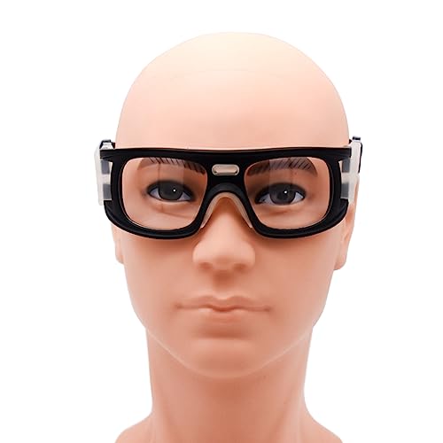 Sports Goggles Glasses for Men Women Racquetball Basketball Football Protective Glasses Shock Lens - color: Navy Blue