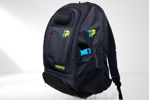 Hoopis Extra-Large Pickleball Travel Backpack – Carry-On Size Tournament Bag – Fits 4–6+ Paddles – Oversized Gear Bag with Shoe Compartment – NOT a Standard Backpack