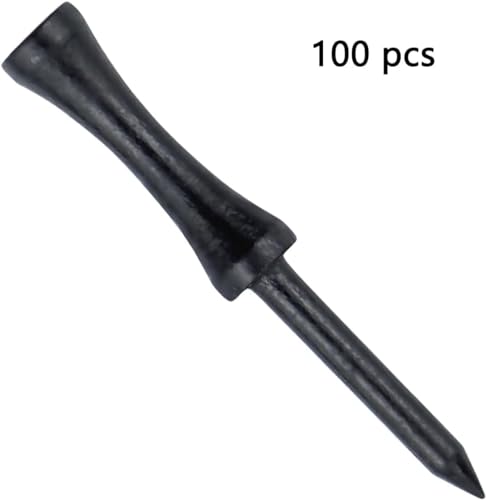 Step Down Golf Tees 2-1/8"or 2-3/4"or 3-1/4" 100 Count Wooden Golf Castle Tees