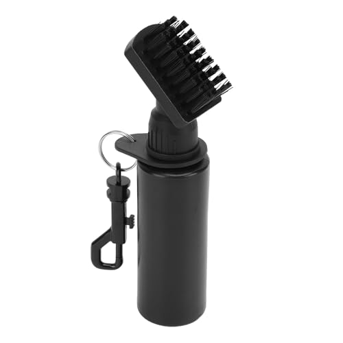 Portable Essential Cleaner Brush with Clip, 100ml Squeeze Water Bottle, Plastic Cleaning Tool for Deep Cleaning, Men and Women