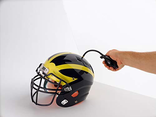 Tandem Sport Pocket Football Helmet Pump - Helmet Pump with Hose & Air Release Valve - Compact Air Pump for Football Helmets - Easy, One Hand Operation - Black - style: Helmet Pump