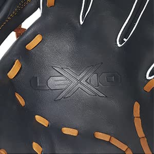 SKYLINE LEXIO LX06BK Baseball Glove for Infield Youth Adults Sports and Adult Baseball Training Competition Glove, Tanned Steer Hide Leather Glove