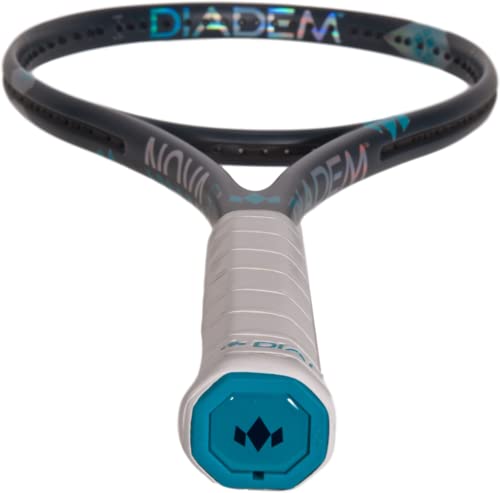 Diadem Comfort Max Replacement Grip | Tennis Racket Grip Tape | Strong Adhesive, Long Lasting Comfort, Non Woven Polyurethane | 2 mm Thickness - color: White