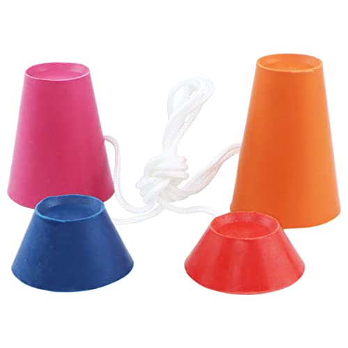 Rubber Winter Golf Tees Indoor Multi-Coloured with Different Heights -16 Pcs - size: 12mm, 17mm, 38mm, 44mm