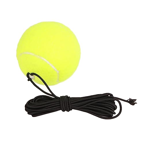 Tennis Training Ball with String, Tennis Trainer Ball Self Practice and Replacement Tool, Ideal for Indoor and Outdoor Practice