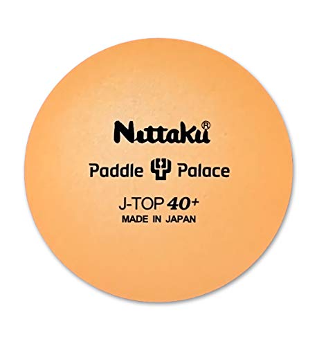 Nittaku J-Top Training Ball 40+ Bulk Pack (120 Table Tennis Balls)