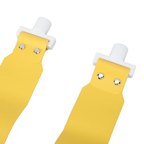 Adjustable Flag Football Set 5 PCS PP Adjustable Flag Football Belts for Youth and Adults Training Equipment - color: Yellow