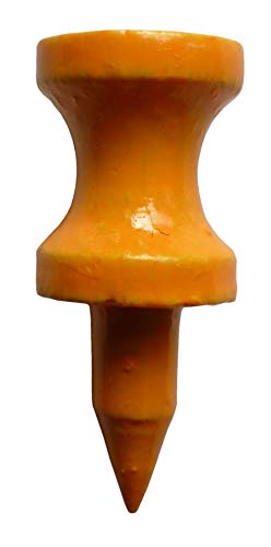 1" Step Down Tees - Pack of 100 - color: Neon Orange