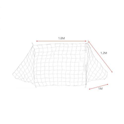 Greensen Youth Soccer Goal Set Sports Soccer Goal Set Sports Soccer Goal Net, Football Replacement Goal Post Netting Full Size for Lacrosse and Soccer - size: 6X4FT