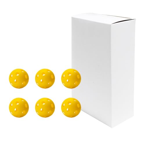 Pickleball Ball Indoor Tournament Pickleball Balls 26 Holes Practice Ball TPE Material Precision Crafted Suitable for Adult Accessories