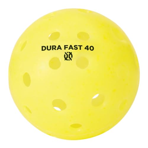 Dura Fast 40 Pickleballs | Outdoor Pickleball Balls | USAPA Approved and Sanctioned for Tournament Play - color: Yellow, style: 100 Pack