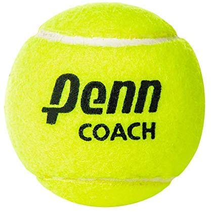 Penn Coach Practice Tennis Balls, Case of 72 Balls, 24 cans, 3 Balls per Can (Blue Cans)
