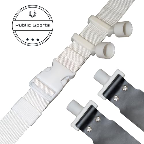 Flag Football Belt - 2 Flags - 10 Pack - color: Black