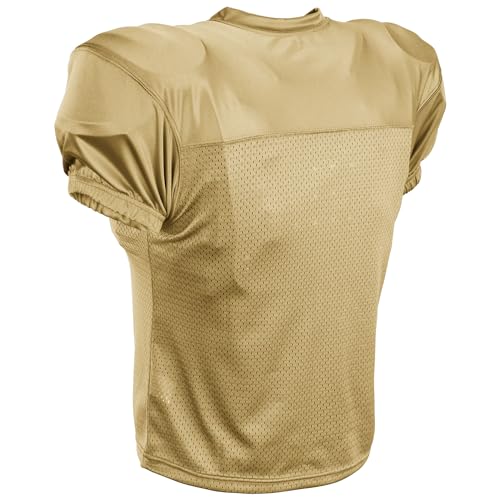 Champro Boys Preseason Football Practice Jersey - color: Vegas Gold, size: Small