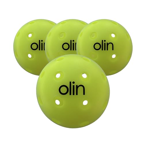 OLIN Practice Pickleball Balls, Perfect for the LauncONE Ball Launcher, 80-Pack