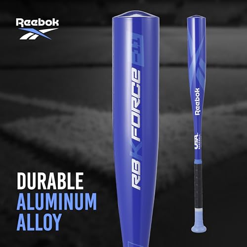 Reebok - T Ball Bat, 26-Inch Aluminum Bat for Kids & Youth, Baseball Bat for Practice, Training, and Beginners (Blue) - color: Blue