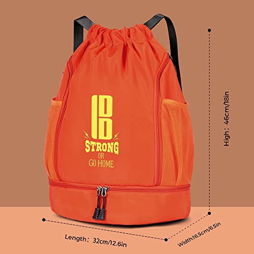 brooman Youth Soccer Bags Boys Girls Backpack for Soccer Basketball Volleyball & Football with Ball Compartment