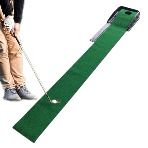 Golf Putting Matt with Ball Automatic Ball Return 85.04inchx8.66inch